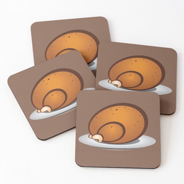 Item preview, Cartoon roast turkey designed and sold by AnnArtshock.