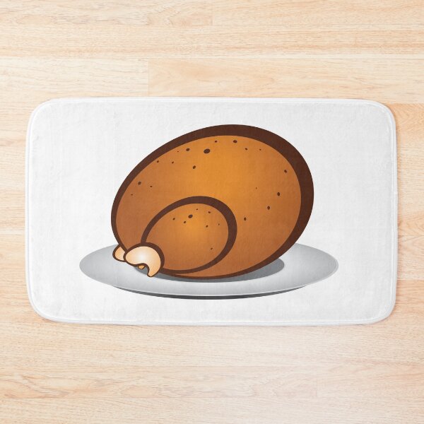 Item preview, Cartoon roast turkey designed and sold by AnnArtshock.