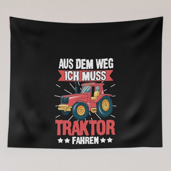 Item preview, Out of the way I gotta drive a tractor Kids saying designed and sold by redshirtz.