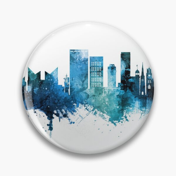 Item preview, Chattanooga Tennessee Skyline designed and sold by ArtPrints.