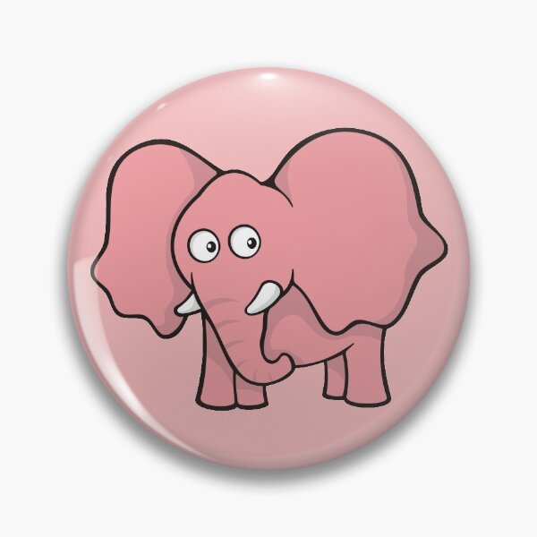 Item preview, Pink Elephant Cartoon designed and sold by sifis.