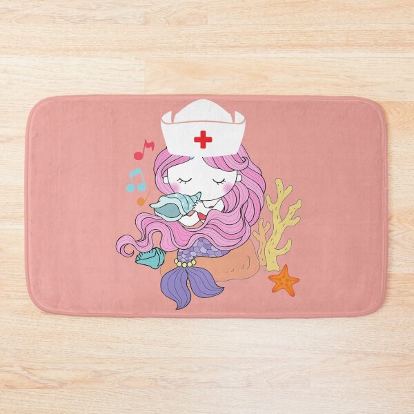 Item preview, Cute Mermaid Nurse designed and sold by Breechcloth.