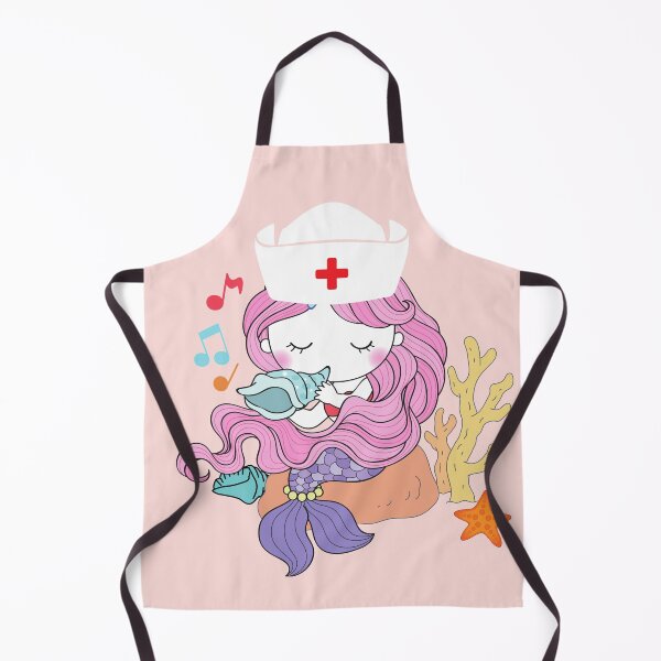 Item preview, Cute Mermaid Nurse designed and sold by Breechcloth.