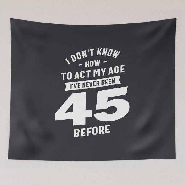 Item preview, 45 Year Old Gift | 45th Birthday Gift Ideas - Mens and Womens designed and sold by cidolopez.