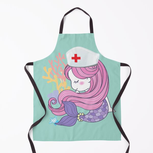 Item preview, Cute Mermaid Nurse designed and sold by Breechcloth.