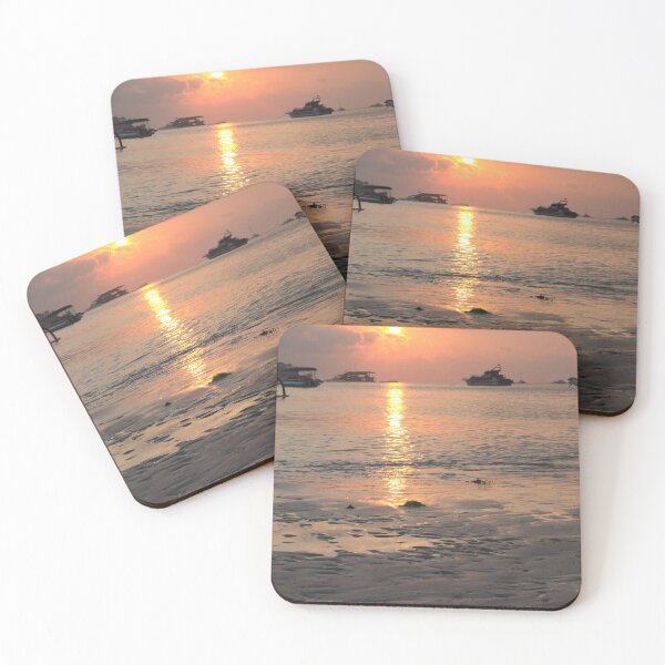 Item preview, Beautiful, magnificent Bali - Sunset on the sea with orange hues designed and sold by TeeZoneZtore.