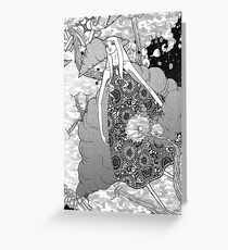 Lady Greeting Card