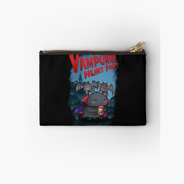 Item preview, Halloween Cat Vampurr Hunt Party designed and sold by Takeda-art.