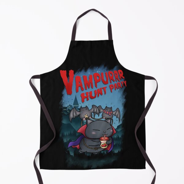 Item preview, Halloween Cat Vampurr Hunt Party designed and sold by Takeda-art.