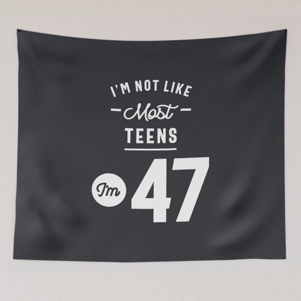 Item preview, 47 Year Old Gift | 47th Birthday Gift Ideas - Mens and Womens  designed and sold by cidolopez.