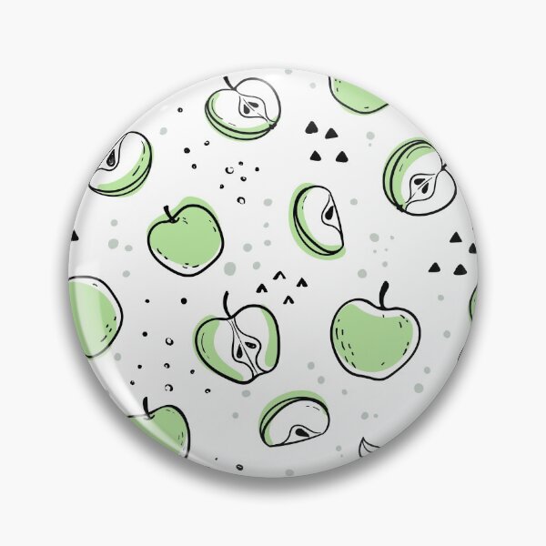 Item preview, Beautiful black and white seamless doodle pattern with cute doodle apples sketch. Hand drawn trendy background.  designed and sold by Yevheniia Hulinska.
