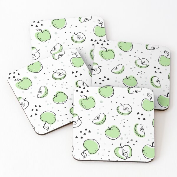 Item preview, Beautiful black and white seamless doodle pattern with cute doodle apples sketch. Hand drawn trendy background.  designed and sold by Yevheniia Hulinska.