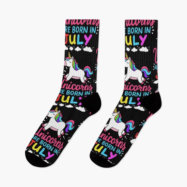 Item preview, Unicorns Are Born In July Birth Month Birthday Gift designed and sold by haselshirt.