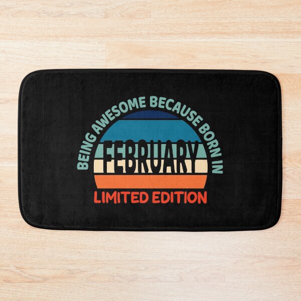 Item preview, 50 Years Of Being Awesome February Born Birthday Gift designed and sold by haselshirt.