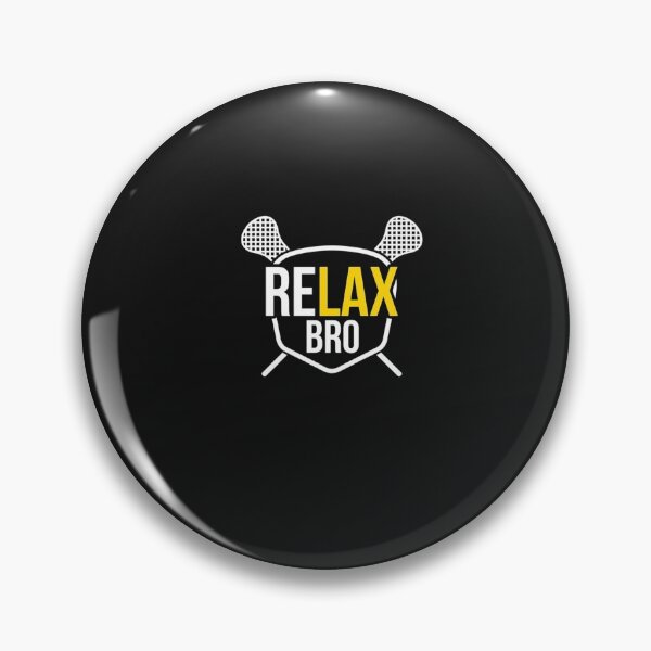 Item preview, ReLAX Bro Funny Lacrosse LAX Player  designed and sold by MotePeplot.