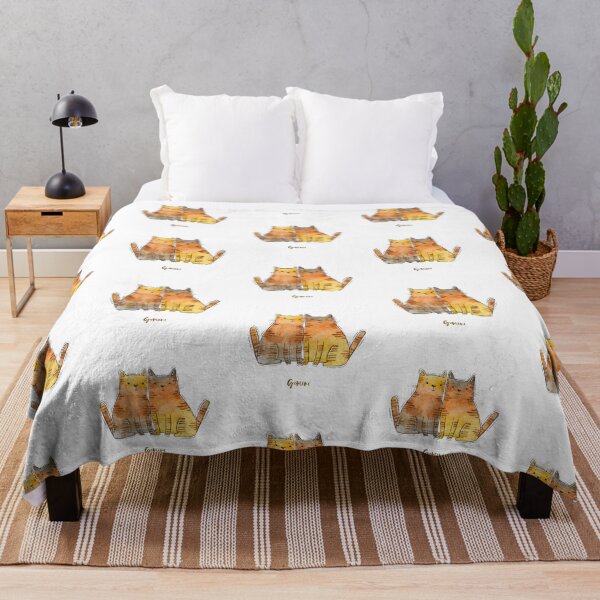 Item preview, Cute Gemini Cats designed and sold by urbanattitudeco.