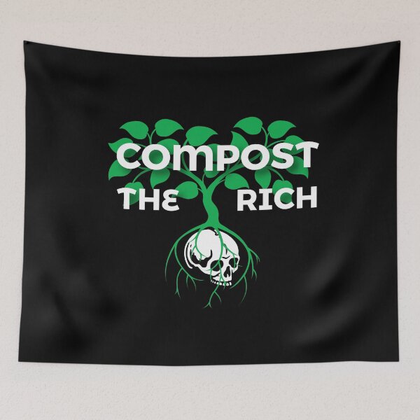 Item preview, Compost the Rich, #3 (dark shirts) designed and sold by GretaMonster.
