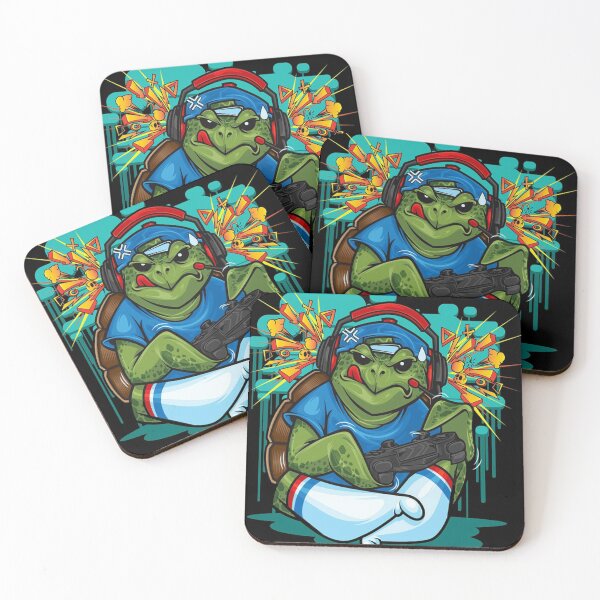 Item preview, Turtle gamer angry designed and sold by DiamondStore1.