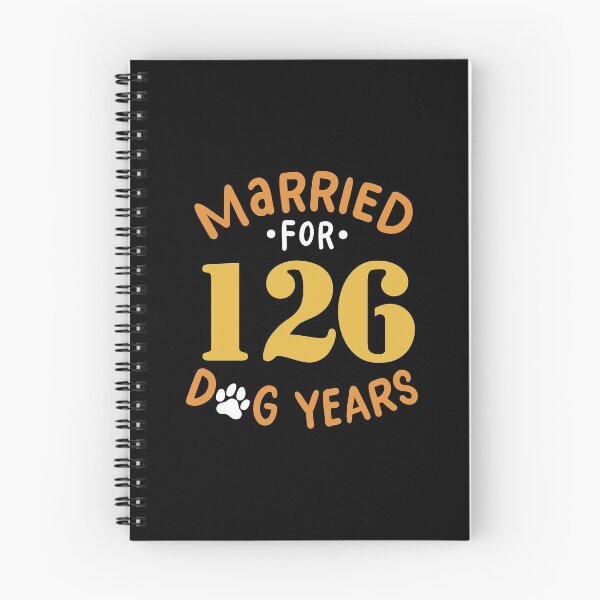 Item preview, 18th Wedding Anniversary, Married For 126 Dog Years designed and sold by haselshirt.