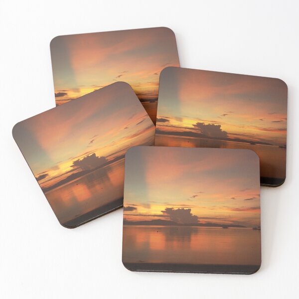 Item preview, Golden Pastels Over the Bay designed and sold by divingaround.
