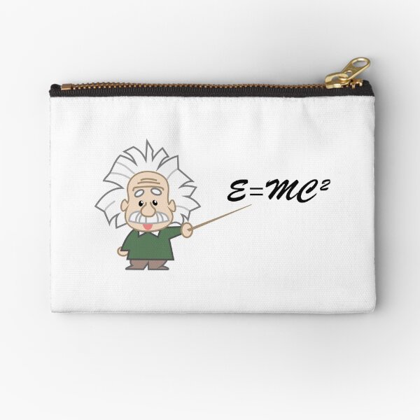 E=MC2 Zipper Pouch