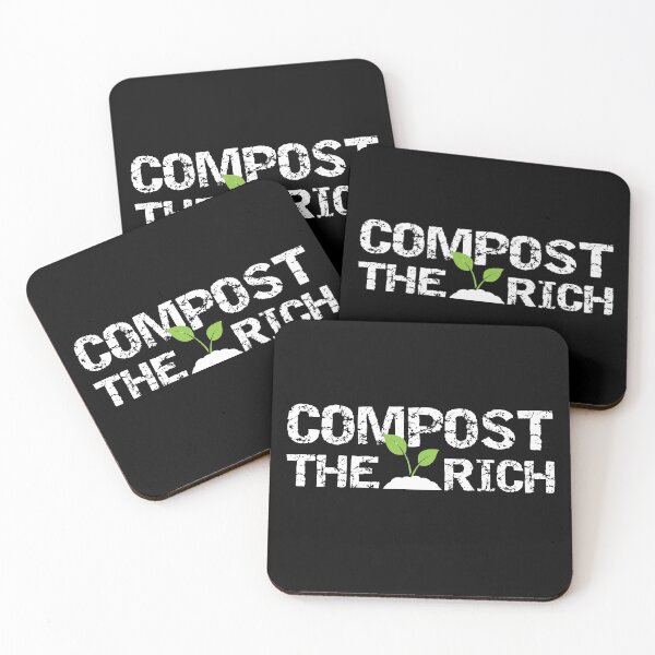 Item preview, Compost the Rich, #4 (dark shirts) designed and sold by GretaMonster.