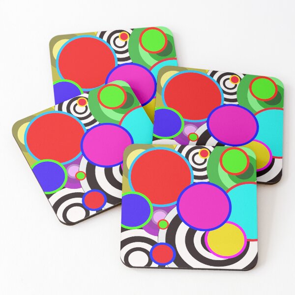 Item preview, retro polka dot pop art inspired design designed and sold by pauloneill-art.