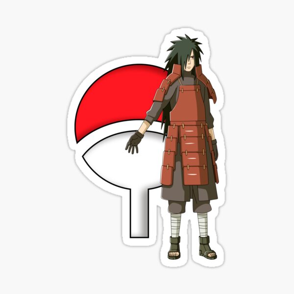 Uchiha Madara Stickers Redbubble - roblox madara decal