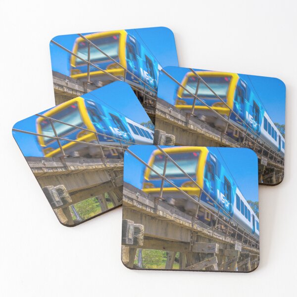 Item preview, Melbourne Metro Train on Trestle Bridge - Eltham, Victoria designed and sold by Steven Jodoin.