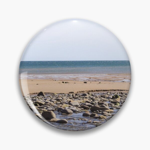 Item preview, Isolated beach with sea and sand designed and sold by Jenny Burrows.