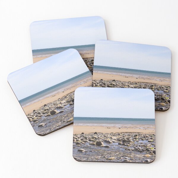 Item preview, Isolated beach with sea and sand designed and sold by Jenny Burrows.