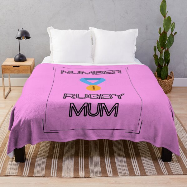 Item preview, Number 1 Rugby Mum designed and sold by TheRugbierStore.