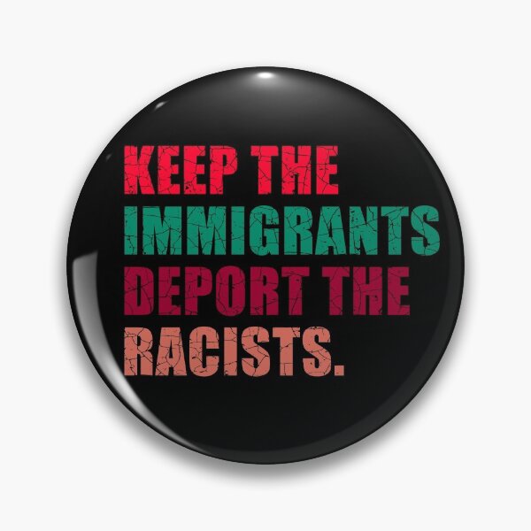 Item preview, Keep The Immigrants Deport The Racists designed and sold by aksh-store.