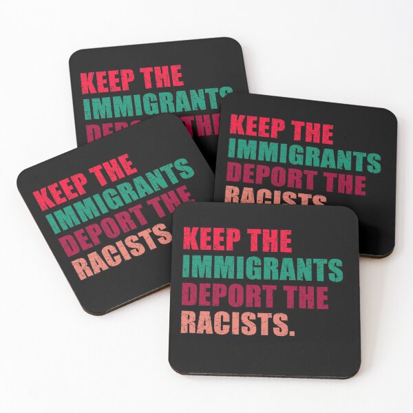 Item preview, Keep The Immigrants Deport The Racists designed and sold by aksh-store.
