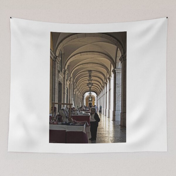 Item preview, The Corridors Of Praca do Comercio - 2 © designed and sold by © Hany G. Jadaa © Prince John Photography.