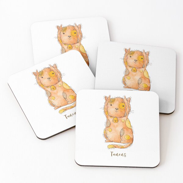 Item preview, Cute Taurus Cat designed and sold by urbanattitudeco.