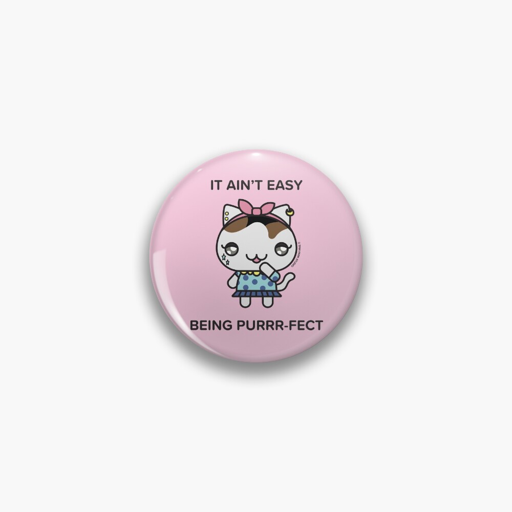 Chainsaw the Cat Pin