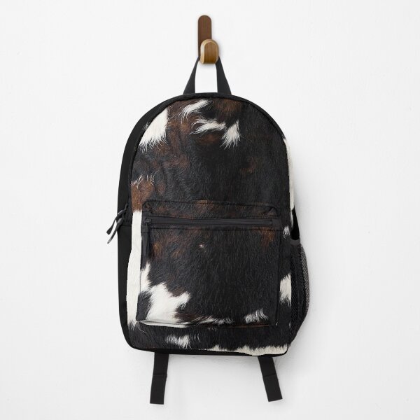 Item preview, Black and white Cow skin, leather, fur pattern, fashion vegetarian style designed and sold by RoManSmArt.
