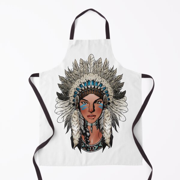 Item preview, Tribal Indian Woman designed and sold by NocturnalEngg.