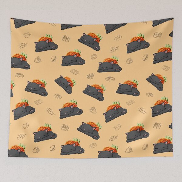 Item preview, Chubby Cat Ikura Sushi (cat only) designed and sold by Takeda-art.