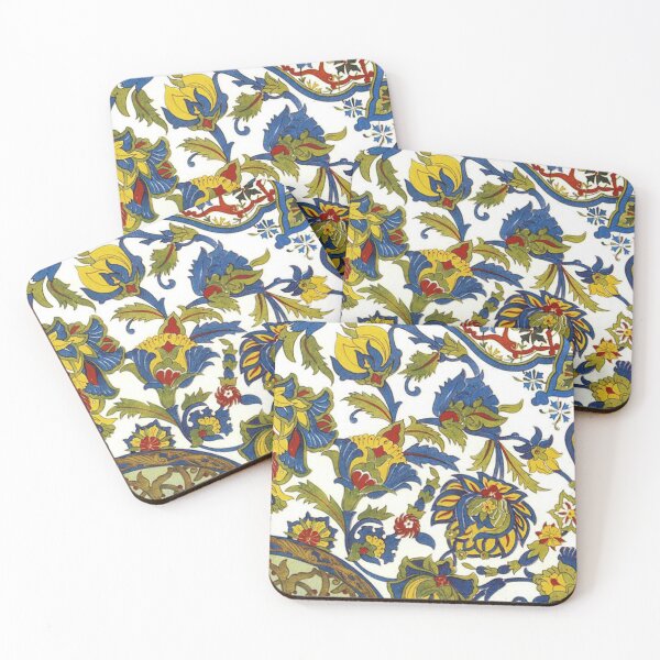 Item preview, Floral Isfahani pattern designed and sold by Afoomani.