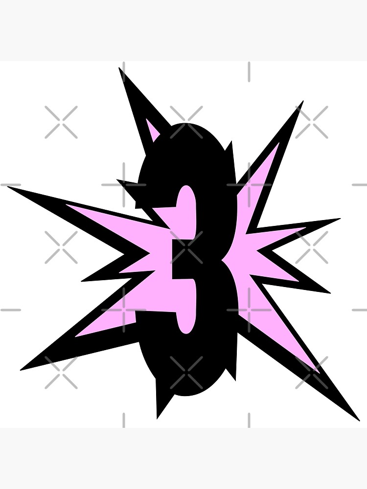 Tarjetas de felicitación «Número tres Número 3 como dígitos de dibujos animados  número favorito de color rosa claro - cumpleaños» de MadandMean | Redbubble