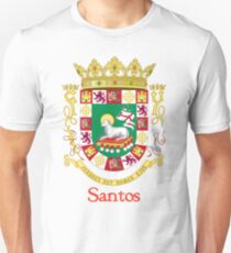 Santos Shield of Puerto Rico Slim Fit T-Shirt