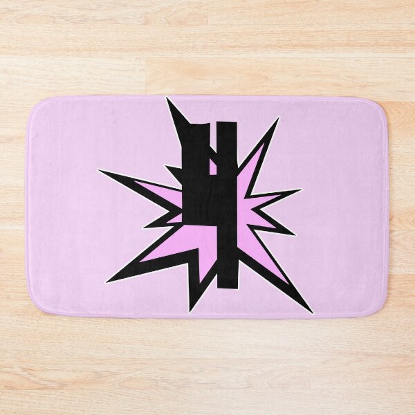 Item preview, Number four number 4 as a comic cartoon digits lucky number light pink - birthday designed and sold by MadandMean.