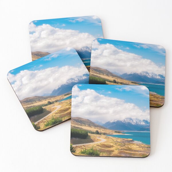 Item preview, Spectacular winding road in Mount Cook National Park in New Zealand designed and sold by Danielasphotos.