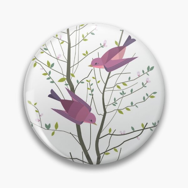 Item preview, Varied Bunting, minimalist Bird drawing designed and sold by domdjs4239.
