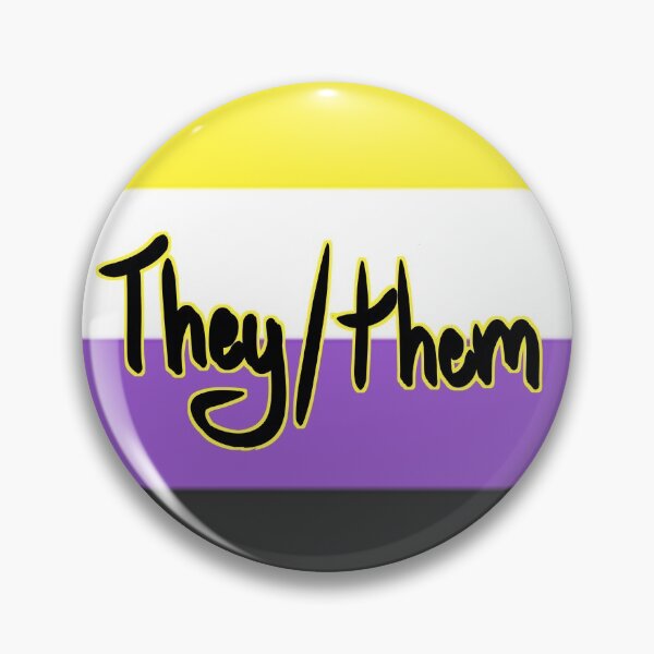 Item preview, They/Them designed and sold by LEWBunnii.
