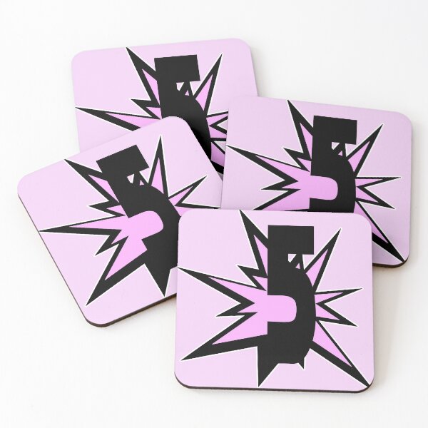 Item preview, Number Five Number 5 as a Comic Cartoon Digits Favorite Number Light Pink - Birthday designed and sold by MadandMean.