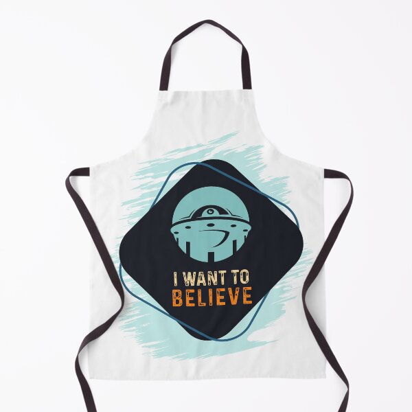 Item preview, I Want To BELIEVE that Aliens Are REAL / UFO Spaceship Flying Saucer Sighting Badge Sign designed and sold by Naumovski.