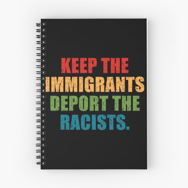Item preview, KEEP THE IMMIGRANTS DEPORT THE RACISTS designed and sold by aksh-store.